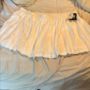 NWT Ideology White Pleated‎ Skirt